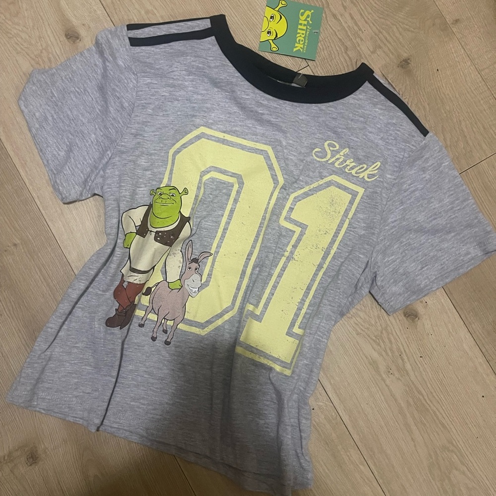 Gray Shrek T-Shirt